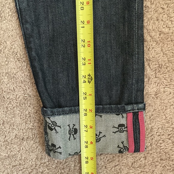 7 for all mankind Roxanne Skull Size 28 - Picture 8 of 8